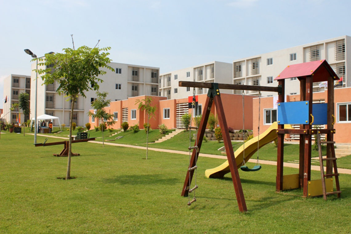 As obras de construção das infra-estruturas externas estão em curso