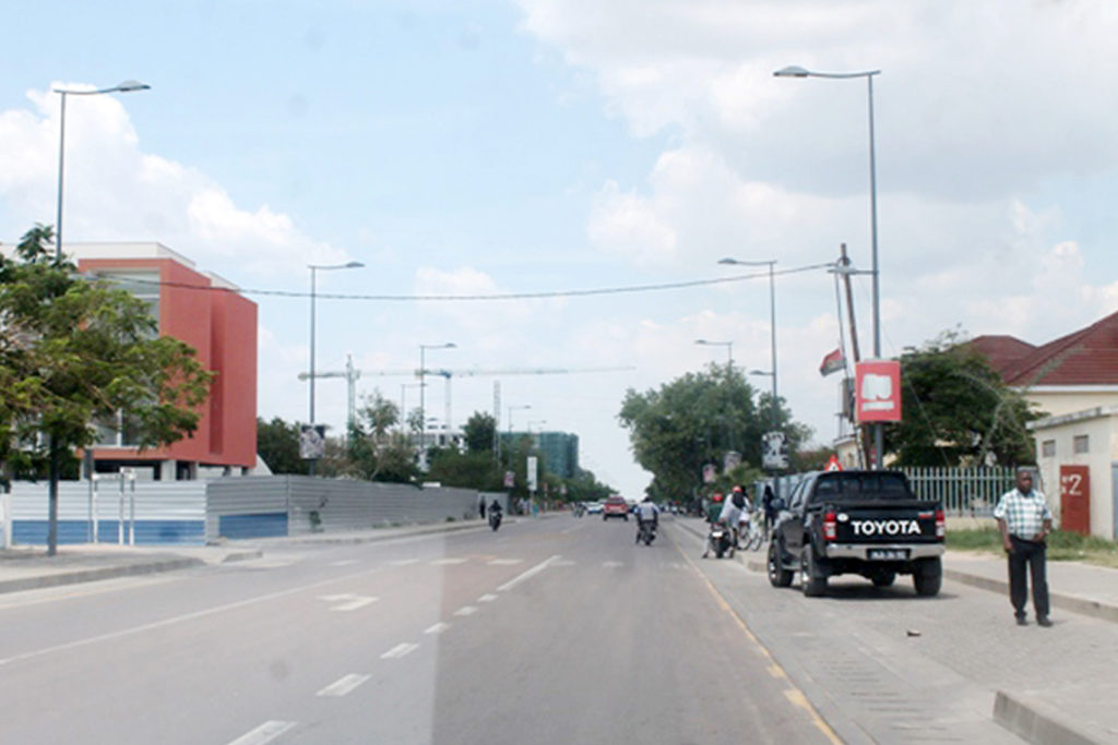 Cidade de Ondjiva, capital da Província do Cunene