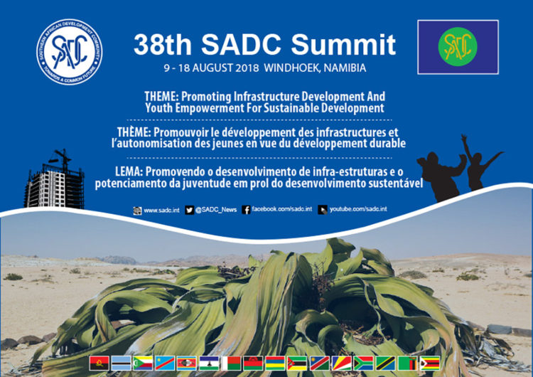 38th SADC Summit Banner