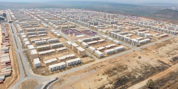 Centralidade da Caála, no Huambo, construída pela empresa Kora Angola