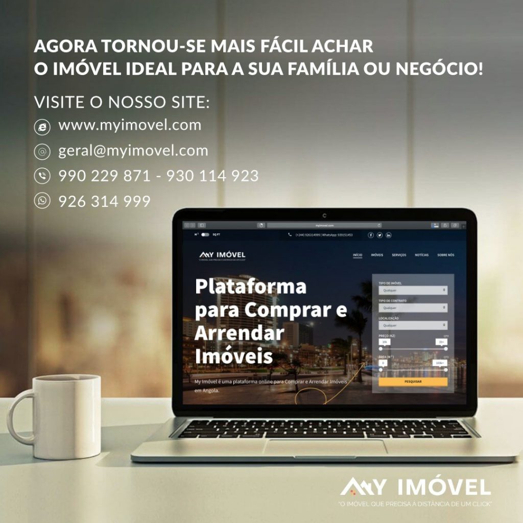 Site da imobiliária My Imóvel na Internet