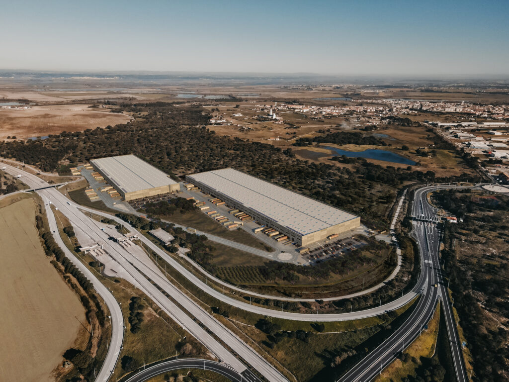 Parque garante excelentes acessibilidades e ligações a Lisboa, Porto, Algarve e Espanha (Foto de CBRE/Savills)